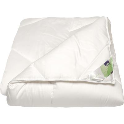 Kunstfaserbettdecke POLYDAUN "Lotus", weiß, B:135cm L:200cm, Bezug: 100% Lyocell (TENCEL). Füllung: 80% Polyester, 20% Viskose, Bettdecken Image