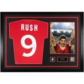 "Ian Rush Maillot domicile officiel du Liverpool FC signé 1982-83 - Encadré - unisexe Taille: No Size"