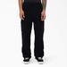 Dickies Men's Eagle Bend Relaxed Fit Double Knee Cargo Pants - Black Size 30 32 (WPR24)