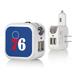 Philadelphia 76ers Solid Design USB Charger