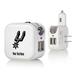 San Antonio Spurs Personalized 2-In-1 USB Charger