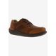 Men's Miles Casual Shoes by Drew in Camel Leather (Size 9 1/2 4W)