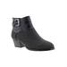 Extra Wide Width Women's Riley Booties by Ros Hommerson in Black (Size 9 1/2 WW)
