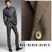 Burberry Suits & Blazers | Burberry Dark Gray Plaid Wool Suit 41l Pants 34w X 35i + 1" More In Cuff | Color: Gray | Size: 41l