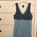 Lululemon Athletica Tops | Blue Lululemon Workout Tank Size 8 | Color: Blue | Size: 8