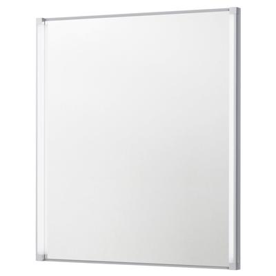 LED-Lichtspiegel FACKELMANN "LED-LINE", grau (silbergrau), B:60,5cm H:67cm T:4cm, Spiegelglas, Spiegel, LED Image