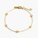 Madewell Jewelry | Madewell Mojave Daisy Chain Anklet | Color: Gold | Size: Os