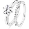 FAVS Damenring 925er Silber 54 Damen