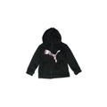 Puma Track Jacket: Black Print Jackets & Outerwear - Size 6-9 Month