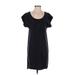 Forever 21 Casual Dress - Shift: Black Solid Dresses - Women's Size Small