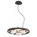 Quorum International Nimbus 18 Inch 3 Light Mini Chandelier - 606-3-6980