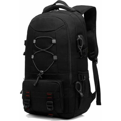 45L Hiking Backpack Waterproof Large Volume Travel Rucksack 17.3 Inch Laptop Rucksack for Sports