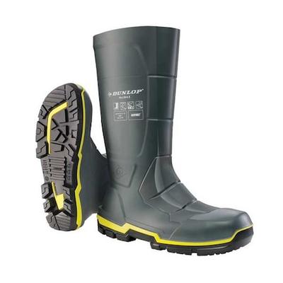 DUNLOP MZ2LE02 Unisex Acifort MetMax Rubber Boots, Steel Toe, Dark Grey, Men's
