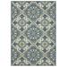 Mohawk Home Positano Outdoor Area Rug Blue 4 x 5 6