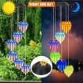 Big Deals Items Dvkptbk Wind Chimes Solar Wind Chimes Outdoor Color Changing Light Up Wind Chimes Solar Powered Memorial Wind Chimes Birthday Gifts