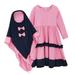 Jdefeg Cute Clothes for Young Teen Girls Girl Dress Ramadan Clothing Traditional Abaya Dubai Kid Toddler Baby Robe Girls Outfits&Set Monogrammed Baby Girl Cotton Blend Pink 100