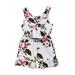 ZIYIXIN Summer Toddler Baby Kids Girls Floral Romper Bodysuit Jumpsuit Outfits Clothes White 2-3 Years