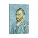 Vincent Van Gogh Self-Portrait 1889 by Vincent Van Gogh - Wrapped Canvas Painting Wall Art for Home Office DÃ©cor