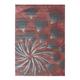 RUG AND DECOR Newport Collection Modern Abstract Geometric Design Area Rug D. Rose Grey Living Room Bed Room Carpet Alfombras para Sala