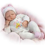 The Ashton-Drake Galleries You re My Pooh Bear Baby Girl Doll with Personalizable Bracelet by Master Doll Artist Waltraud Hanl 19-inches