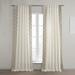 Exclusive Fabrics Martinique Solid Cotton Bordered Curtain (1 Panel)