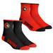 Men's Rock Em Socks Ottawa Senators Core Team 2-Pack Quarter Length Sock Set