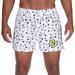 Men's Concepts Sport White Cal Poly Mustangs Epiphany Allover Print Knit Boxer Shorts
