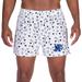 Men's Concepts Sport White Memphis Tigers Epiphany Allover Print Knit Boxer Shorts