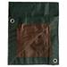ITM MD-GT-GB-1216 12 x 16 Green & Brown Reversible Polyethylene Storage Tarp Cover - Quantity of 4