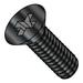 M2.5-0.45X8 Din 965 Metric Phillips Flat Machine Screw 18 8 Stainless Steel Black Oxide 18-8 (Pack Qty 7 000) BC-M2.58MPF188B