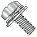 10-32X3/8 Phillips Pan Split Lock & Narrow Flat Washer Sems Full Thread 18 8 Stainless Steel (Pack Qty 3 500) BC-1106SNPP188