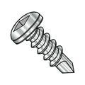 10-16X3/4 Square Pan Self Drilling Screw Full Thread 18-8 Stainless Steel (Pack Qty 2 500) BC-1012KQP188