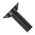 10-32X1/2 Phillips Flat Undercut Machine Screw Fully Threaded Black Oxide (Pack Qty 10 000) BC-1108MPUB