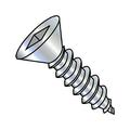 8-15X1 1/2 Square Flat Self Tapping Screw Type A Fully Threaded Zinc (Pack Qty 4 000) BC-0824AQF