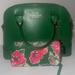Kate Spade Bags | Beautiful Kate Spade Green Purse And Floral Large Wallet To Match Set | Color: Green/Red | Size: Os