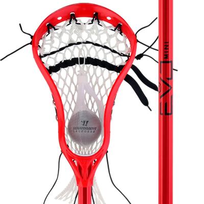 Warrior Evo Mini Lacrosse Stick Red