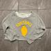 Urban Outfitters Tops | Nwot Urban Outfitters Crop Sweater | Color: Gray/Yellow | Size: S