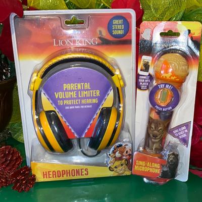 Disney Headphones | Disney’s The Lion King Musical Bundle | Color: Orange/Yellow | Size: Os