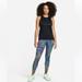Nike Pants & Jumpsuits | Nike Dri-Fit Run Division Women's Mid-Rise Running Leggings Black Multi Medium | Color: Black | Size: M