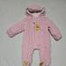 Disney Jackets & Coats | Disney Winnie The Pooh Winter Suit Romper 3-6m Baby Girl Pink Infant Overalls | Color: Pink | Size: 3-6mb