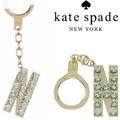 Kate Spade Accessories | Kate Spade Key Chain & Bag Charm Crystal Letter “N” | Color: Gold | Size: Os