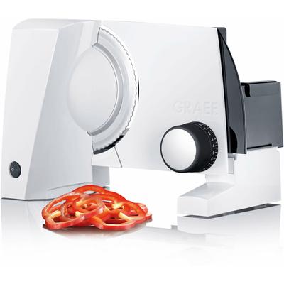 GRAEF Allesschneider "SLICED KITCHEN SKS S10001", weiß, B:23cm H:24cm T:32,5cm, Allesschneider, mit Standfuß Image