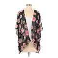 Forever 21 Kimono: Black Tops - Women's Size Small