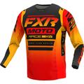 FXR Revo Comp Jugend Motocross Jersey, schwarz-orange, Größe S