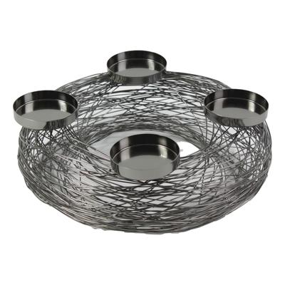 VOSS Design »Tangle« Kranz in schwarz 28x11 cm