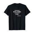 Intelligence Leetspeak Lustige Physik Mathe Witze in Zahlen T-Shirt