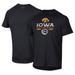 Men's Under Armour Black Iowa Hawkeyes Volleyball Icon Raglan Performance T-Shirt