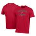 Men's Under Armour Red Cincinnati Bearcats Lacrosse Arch Over Performance T-Shirt