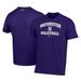 Men's Under Armour Purple Northwestern Wildcats Volleyball Arch Over Performance T-Shirt