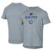 Men's Under Armour Gray Boise State Broncos Volleyball Icon Raglan Performance T-Shirt